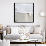 Shop Dusts (Square) Canvas Art Print-Abstract, Dan Hobday, Neutrals, Square, View All-framed wall decor artwork