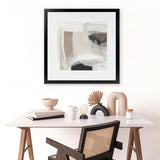 Shop Explore (Square) Art Print-Abstract, Dan Hobday, Neutrals, Square, View All-framed painted poster wall decor artwork