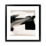 Shop Feelings (Square) Art Print-Abstract, Black, Dan Hobday, Neutrals, Square, View All-framed painted poster wall decor artwork