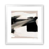 Shop Feelings (Square) Art Print-Abstract, Black, Dan Hobday, Neutrals, Square, View All-framed painted poster wall decor artwork