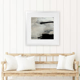 Shop Forever (Square) Art Print-Abstract, Black, Dan Hobday, Neutrals, Square, View All-framed painted poster wall decor artwork