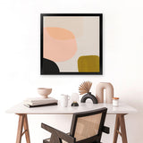 Shop Gloop (Square) Art Print-Abstract, Dan Hobday, Orange, Square, View All-framed painted poster wall decor artwork