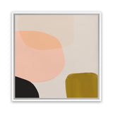 Shop Gloop (Square) Canvas Art Print-Abstract, Dan Hobday, Orange, Square, View All-framed wall decor artwork