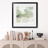Shop Green 3 (Square) Art Print-Abstract, Dan Hobday, Green, Square, View All-framed painted poster wall decor artwork