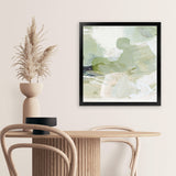 Shop Green 3 (Square) Art Print-Abstract, Dan Hobday, Green, Square, View All-framed painted poster wall decor artwork