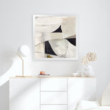 Shop High 1 (Square) Art Print-Abstract, Dan Hobday, Neutrals, Square, View All-framed painted poster wall decor artwork