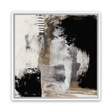 Shop Important (Square) Canvas Art Print-Abstract, Black, Dan Hobday, Square, View All-framed wall decor artwork