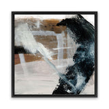 Shop Inviting (Square) Canvas Art Print-Abstract, Black, Brown, Dan Hobday, Square, View All-framed wall decor artwork