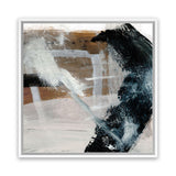 Shop Inviting (Square) Canvas Art Print-Abstract, Black, Brown, Dan Hobday, Square, View All-framed wall decor artwork