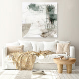 Shop Know Me (Square) Canvas Art Print-Abstract, Dan Hobday, Neutrals, Square, View All-framed wall decor artwork