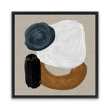 Shop Late In The Afternoon (Square) Canvas Art Print-Abstract, Brown, Dan Hobday, Square, View All-framed wall decor artwork