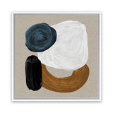 Shop Late In The Afternoon (Square) Canvas Art Print-Abstract, Brown, Dan Hobday, Square, View All-framed wall decor artwork