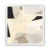 Shop Layered Abstract (Square) Art Print-Abstract, Dan Hobday, Neutrals, Square, View All-framed painted poster wall decor artwork