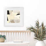 Shop Layered Abstract (Square) Art Print-Abstract, Dan Hobday, Neutrals, Square, View All-framed painted poster wall decor artwork