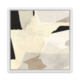 Shop Layered Abstract (Square) Canvas Art Print-Abstract, Dan Hobday, Neutrals, Square, View All-framed wall decor artwork