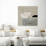 Shop Lifestyle 1 (Square) Canvas Art Print-Abstract, Brown, Dan Hobday, Square, View All-framed wall decor artwork