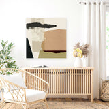 Shop Light It Up (Square) Canvas Art Print-Abstract, Brown, Dan Hobday, Square, View All-framed wall decor artwork