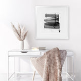 Shop Loud (Square) Art Print-Abstract, Black, Dan Hobday, Square, View All-framed painted poster wall decor artwork