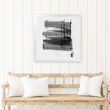 Shop Loud (Square) Art Print-Abstract, Black, Dan Hobday, Square, View All-framed painted poster wall decor artwork