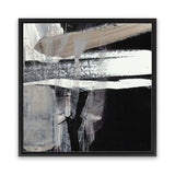 Shop Mansion (Square) Canvas Art Print-Abstract, Black, Dan Hobday, Square, View All-framed wall decor artwork