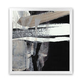 Shop Mansion (Square) Art Print-Abstract, Black, Dan Hobday, Square, View All-framed painted poster wall decor artwork