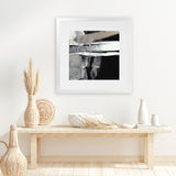 Shop Mansion (Square) Art Print-Abstract, Black, Dan Hobday, Square, View All-framed painted poster wall decor artwork