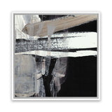 Shop Mansion (Square) Canvas Art Print-Abstract, Black, Dan Hobday, Square, View All-framed wall decor artwork