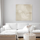 Shop Moved (Square) Canvas Art Print-Abstract, Dan Hobday, Neutrals, Square, View All-framed wall decor artwork