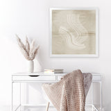 Shop Moved (Square) Art Print-Abstract, Dan Hobday, Neutrals, Square, View All-framed painted poster wall decor artwork