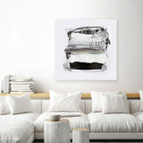Shop Neutral Tones (Square) Canvas Art Print-Abstract, Black, Dan Hobday, Neutrals, Square, View All-framed wall decor artwork
