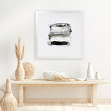 Shop Neutral Tones (Square) Art Print-Abstract, Black, Dan Hobday, Neutrals, Square, View All-framed painted poster wall decor artwork