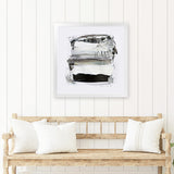 Shop Neutral Tones (Square) Art Print-Abstract, Black, Dan Hobday, Neutrals, Square, View All-framed painted poster wall decor artwork