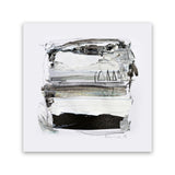 Shop Neutral Tones (Square) Canvas Art Print-Abstract, Black, Dan Hobday, Neutrals, Square, View All-framed wall decor artwork