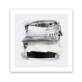 Shop Neutral Tones (Square) Art Print-Abstract, Black, Dan Hobday, Neutrals, Square, View All-framed painted poster wall decor artwork