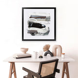 Shop Neutral Tones 2 (Square) Art Print-Abstract, Dan Hobday, Neutrals, Square, View All-framed painted poster wall decor artwork