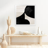 Shop Night Set 1 (Square) Art Print-Abstract, Black, Dan Hobday, Square, View All-framed painted poster wall decor artwork