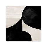 Shop Night Set 1 (Square) Canvas Art Print-Abstract, Black, Dan Hobday, Square, View All-framed wall decor artwork