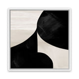 Shop Night Set 1 (Square) Canvas Art Print-Abstract, Black, Dan Hobday, Square, View All-framed wall decor artwork