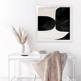 Shop Night Set 2 (Square) Art Print-Abstract, Black, Dan Hobday, Square, View All-framed painted poster wall decor artwork