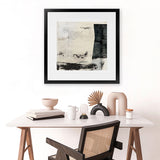 Shop Out Of Time (Square) Art Print-Abstract, Black, Dan Hobday, Neutrals, Square, View All-framed painted poster wall decor artwork