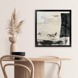 Shop Out Of Time (Square) Art Print-Abstract, Black, Dan Hobday, Neutrals, Square, View All-framed painted poster wall decor artwork