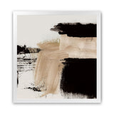 Shop Path (Square) Art Print-Abstract, Black, Brown, Dan Hobday, Square, View All-framed painted poster wall decor artwork
