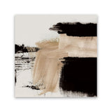 Shop Path (Square) Canvas Art Print-Abstract, Black, Brown, Dan Hobday, Square, View All-framed wall decor artwork