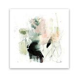 Shop Pianta (Square) Art Print-Abstract, Dan Hobday, Green, Square, View All, White-framed painted poster wall decor artwork