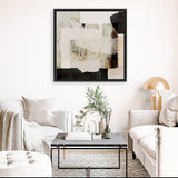 Shop Ragstone (Square) Canvas Art Print-Abstract, Dan Hobday, Neutrals, Square, View All-framed wall decor artwork