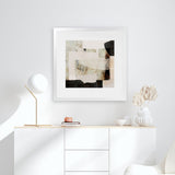 Shop Ragstone (Square) Art Print-Abstract, Dan Hobday, Neutrals, Square, View All-framed painted poster wall decor artwork