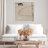 Shop Regenerate 1 (Square) Canvas Art Print-Abstract, Brown, Dan Hobday, Square, View All-framed wall decor artwork