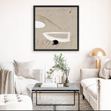 Shop Regenerate 2 (Square) Canvas Art Print-Abstract, Brown, Dan Hobday, Square, View All-framed wall decor artwork