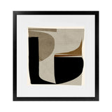 Shop Remix (Square) Art Print-Abstract, Black, Brown, Dan Hobday, Square, View All-framed painted poster wall decor artwork