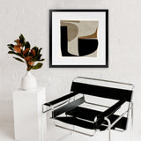 Shop Remix (Square) Art Print-Abstract, Black, Brown, Dan Hobday, Square, View All-framed painted poster wall decor artwork